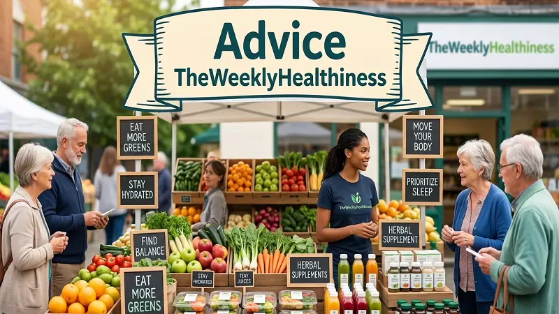 Advice TheWeeklyHealthiness: A Simple Guide to Living Better Every Day